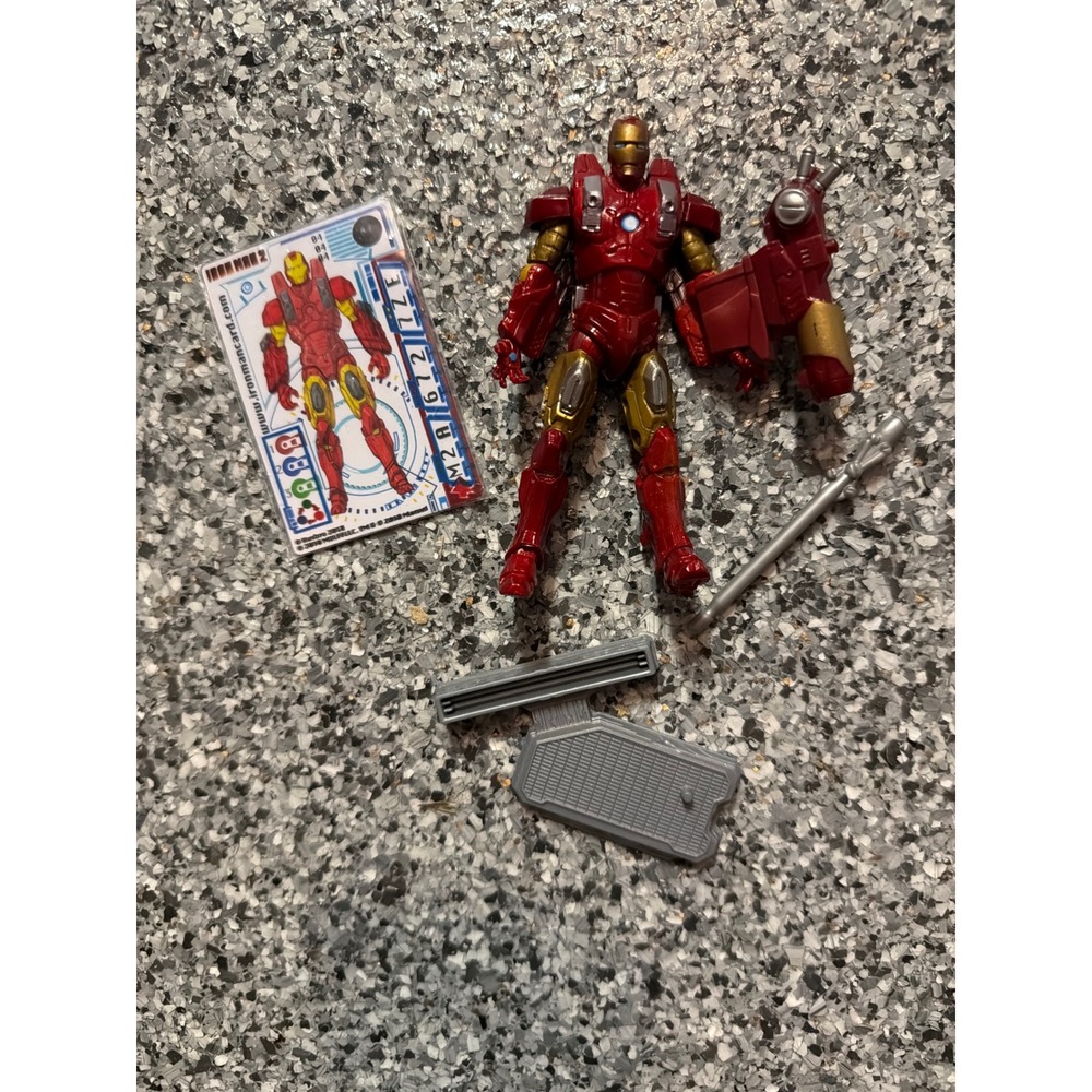 Hasbro Marvel Iron Man 2 Mark IV Action Figure 3.75 Inch with Stand Card